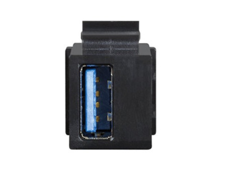 LogiLink Module Keystone USB 3.0, noir