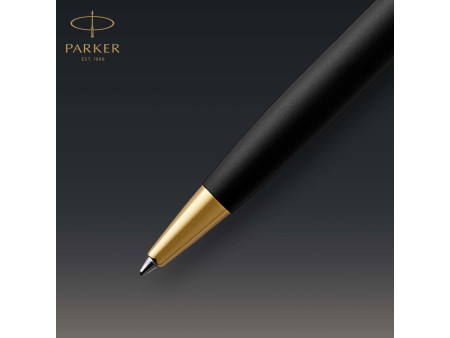 PARKER Stylo à bille SONNET Noir Mat G.T.