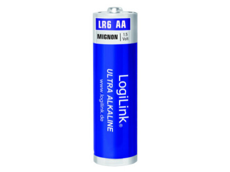 LogiLink Pile alcaline 'Ultra Power', Mignon (AA/LR6)