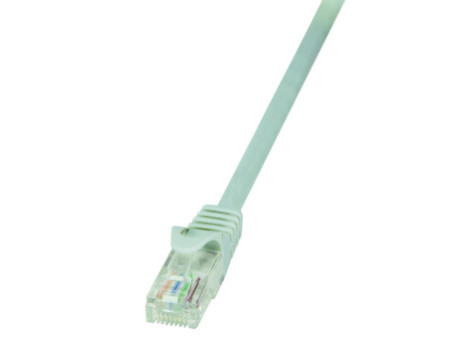 LogiLink Câble patch, Cat. 5e, U/UTP, 1,5 m, gris, gaine en