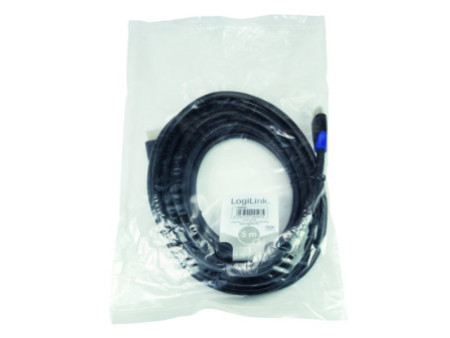 LogiLink Câble HDMI High Speed, fiche mâle HDMI - mâle, 5 m