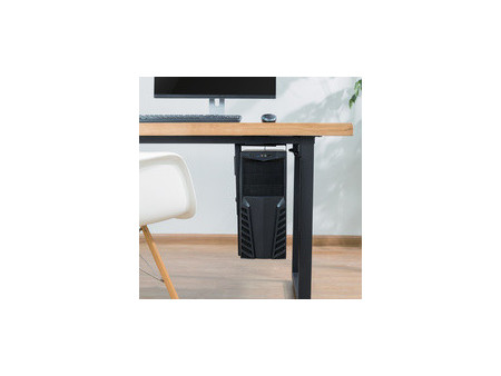 LogiLink Support CPU, métal, pivotant & coulissant, noir