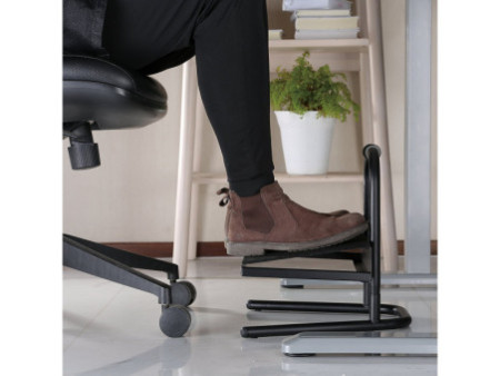 LogiLink Repose-pieds, réglable en hauteur, noir