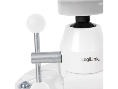 LogiLink Support de plafond pour vidéoprojecteur, blanc