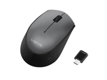 LogiLink Souris optique USB-C, sans fil, noir
