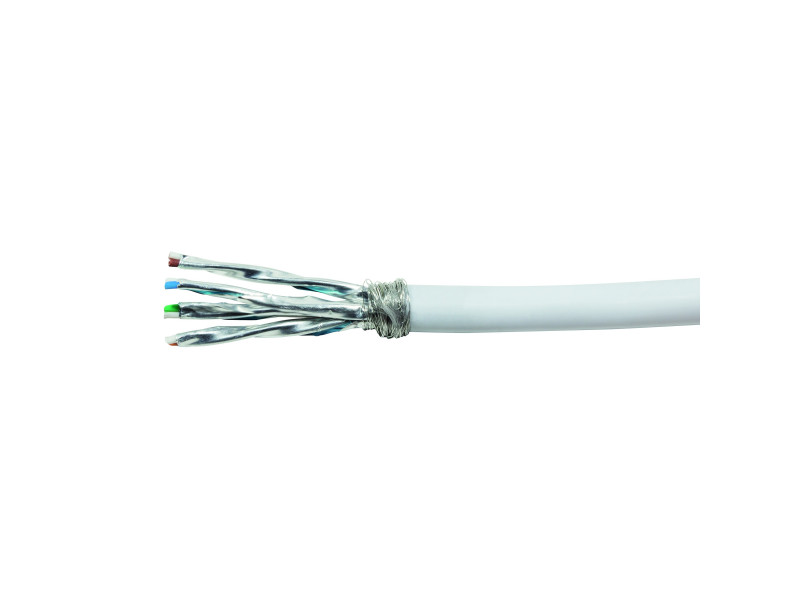 LogiLink Câble patch PrimeLine, Cat.7, S/FTP, 50 m, blanc