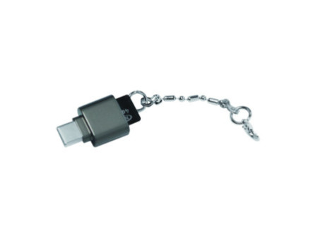 LogiLink Lecteur de cartes USB 2.0, porte-clé, noir