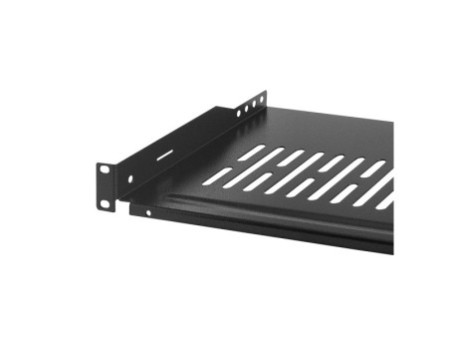 LogiLink Etagère 19', 1 U, montage fixe, (P)250 mm,