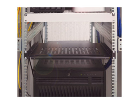 LogiLink Etagère 19', 1 U, montage fixe, (P)250 mm,