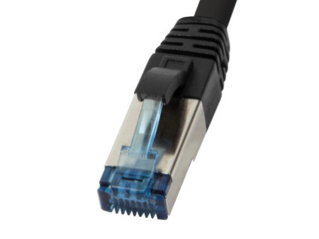 LogiLink Câble Patch, Cat.6A, S/FTP, 5 m, noir, PUR