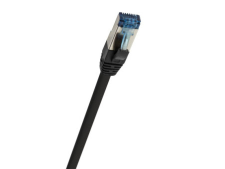 LogiLink Câble Patch, Cat.6A, S/FTP, 15 m, noir, PUR