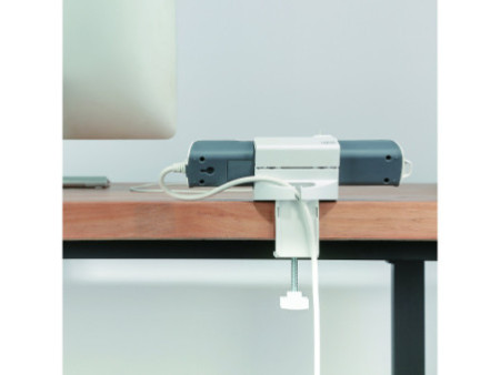 LogiLink Fixation pour multiprise, blanc