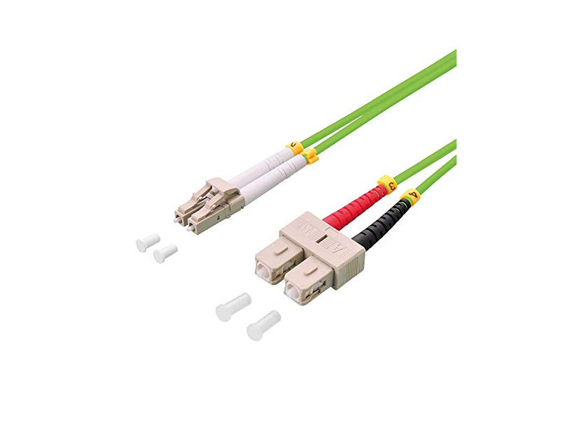 LogiLink Câble patch à fibre optique, LC-Duplex - SC-Duplex,