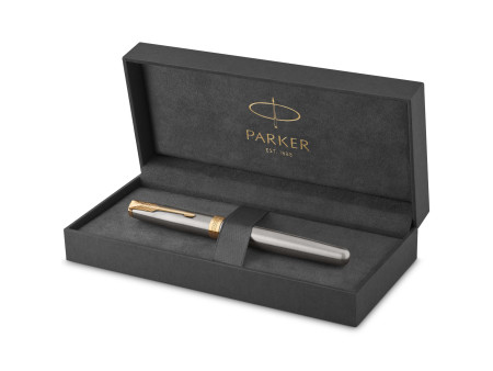 PARKER Stylo plume SONNET Acier G.T.