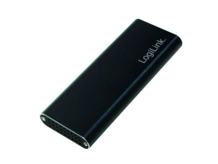 LogiLink Boîtier disque dur M.2 SATA, USB 3.1, noir