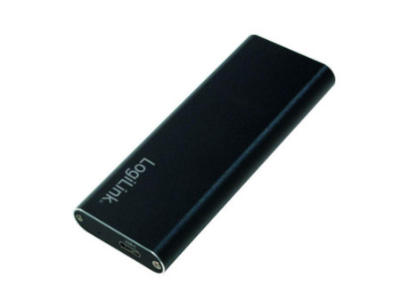 LogiLink Boîtier disque dur M.2 SATA, USB 3.1, noir