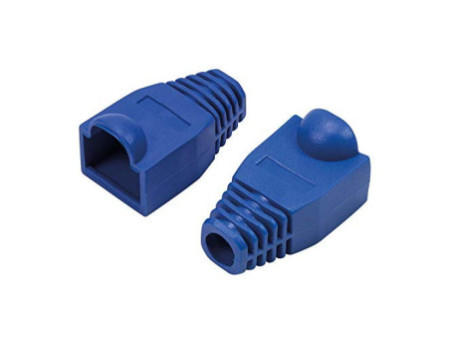 LogiLink Manchon de protection pour connecteur RJ45, bleu
