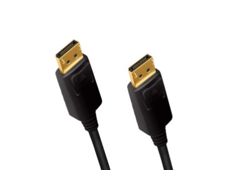 LogiLink Câble de connexion DisplayPort, noir, 5,0 m