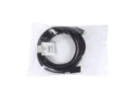 LogiLink Câble de connexion DisplayPort, noir, 5,0 m