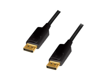 LogiLink Câble de connexion DisplayPort, noir, 7,5 m