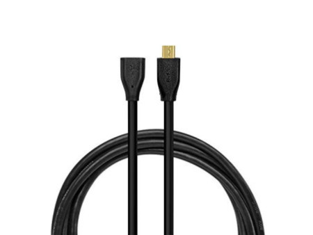 LogiLink Câble de rallonge micro USB 2.0, 1,0 m, noir