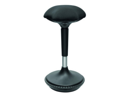 LogiLink Tabouret, hauteur réglable, noir