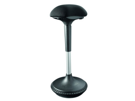 LogiLink Tabouret, hauteur réglable, noir