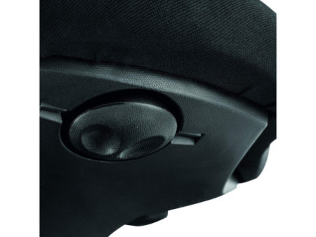 LogiLink Tabouret, hauteur réglable, noir