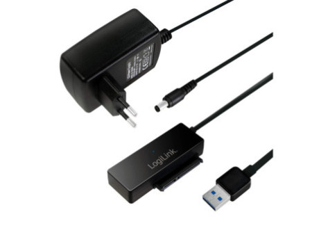 LogiLink Câble adaptateur USB 3.0 - SATA, noir