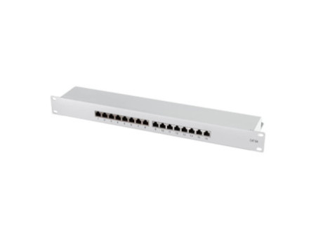 LogiLink Panneau de brassage 19' Cat.6A, 16 ports, 1 U