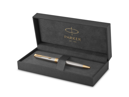 PARKER Stylo à bille SONNET Acier G.T.