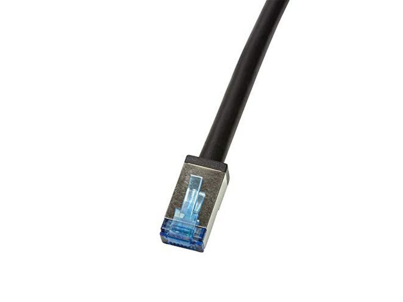 LogiLink Câble patch extérieur, cat. 6A, S/FTP, 30 m, noir