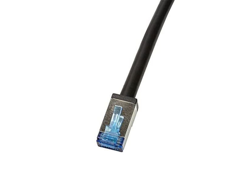 LogiLink Câble patch extérieur, cat. 6A, S/FTP, 40 m, noir
