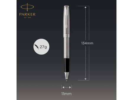 PARKER Stylo roller SONNET Acier C.T.