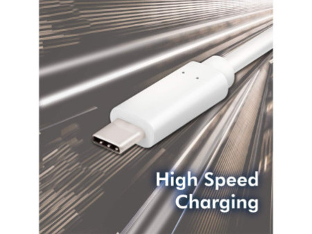 LogiLink Câble USB 3.1, USB-C - USB-C mâle, 1,0 m, blanc