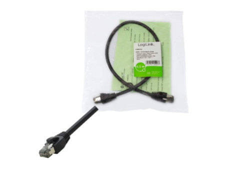 LogiLink Câble patch premium, Cat. 8.1, S/FTP, 1,0 m, noir