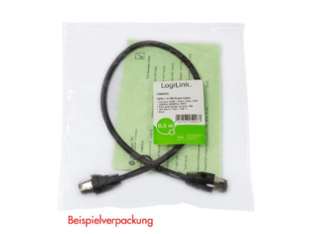 LogiLink Câble patch premium, Cat. 8.1, S/FTP, 3,0 m, noir