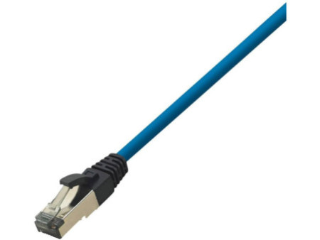 LogiLink Câble patch premium, Cat. 8.1, S/FTP, 1,0 m, bleu