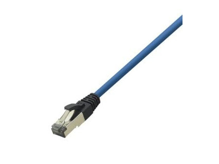LogiLink Câble patch premium, Cat. 8.1, S/FTP, 1,0 m, bleu