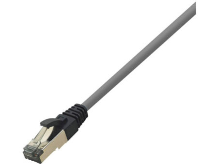 LogiLink Câble patch premium, Cat. 8.1, S/FTP, 2,0 m, gris
