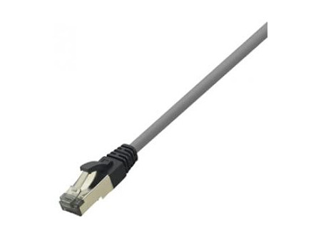 LogiLink Câble patch premium, Cat. 8.1, S/FTP, 5,0 m, gris