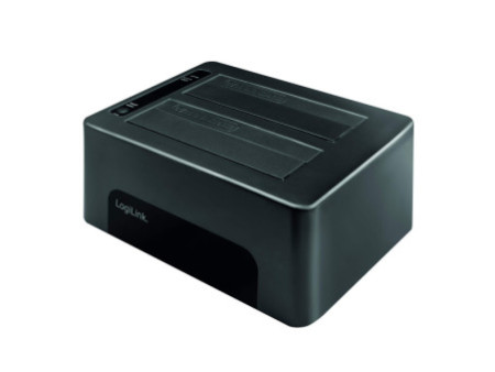 LogiLink Docking Station USB 3.0 pour disque dur 2x2,5'/3,5'