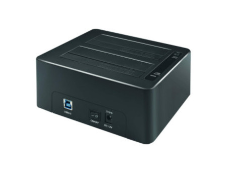 LogiLink Docking Station USB 3.0 pour disque dur 2x2,5'/3,5'