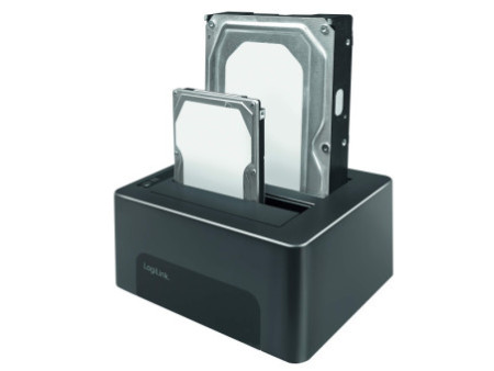 LogiLink Docking Station USB 3.0 pour disque dur 2x2,5'/3,5'