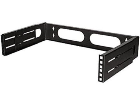 LogiLink Support mural 19', 2 U, noir (RAL9003)