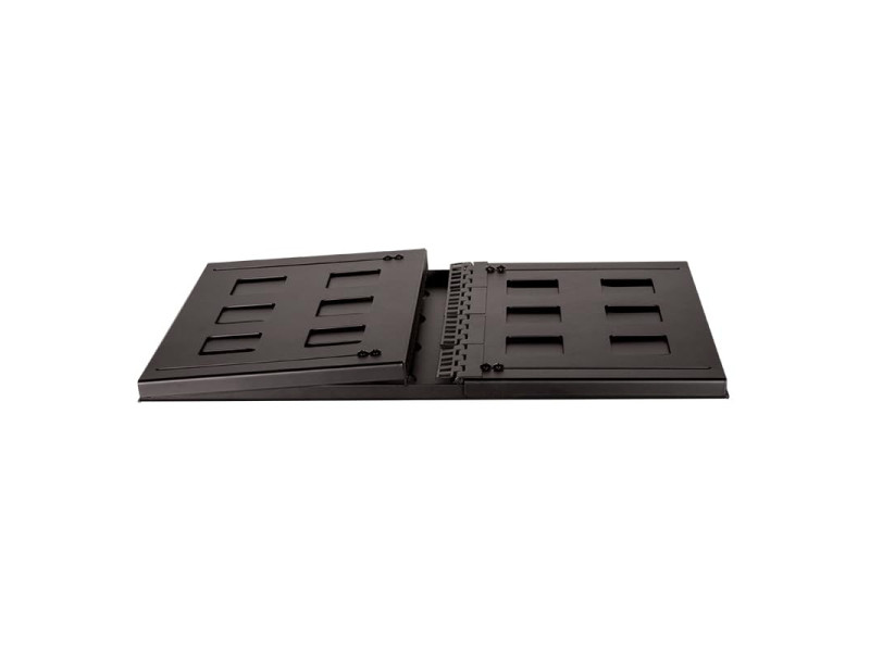 LogiLink Support mural 19', 8 U, noir (RAL9003)