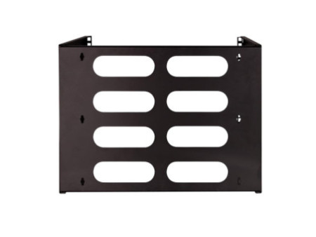 LogiLink Support mural 19', 8 U, noir (RAL9003)
