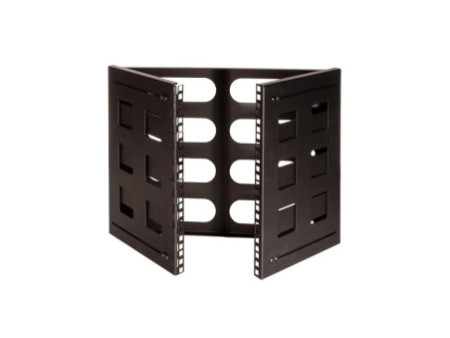LogiLink Support mural 19', 8 U, noir (RAL9003)
