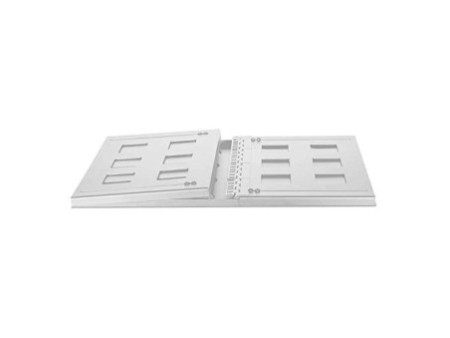 LogiLink Support mural 19', 8 U, gris clair (RAL7035)