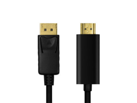 LogiLink Câble de connexion DisplayPort 1.2-HDMI 1.4, 1,0 m